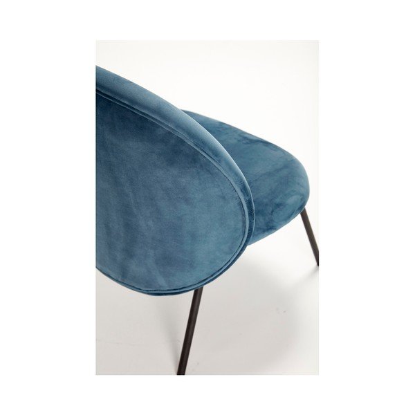 Poltrona blu Abelone - Hübsch-image-2