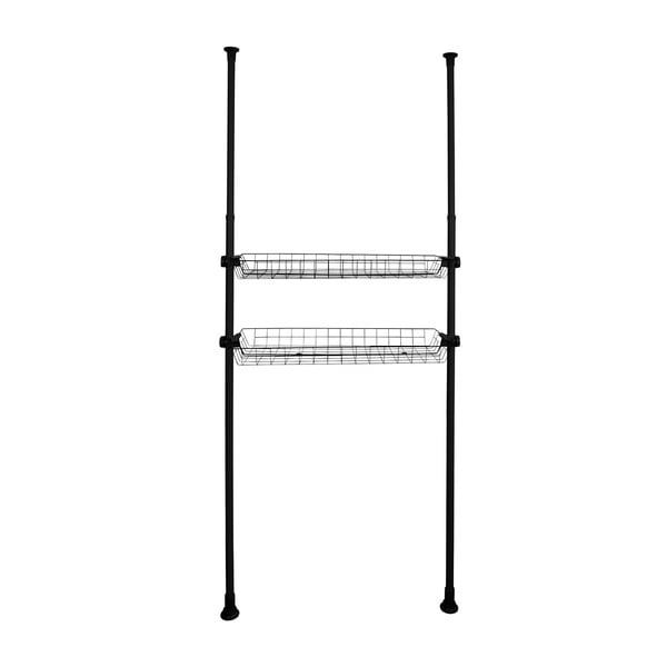 Set di 2 organizzatori per armadi in metallo Herkules - Wenko-image-4