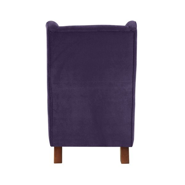 Poltrona viola Bruno Velor - Max Winzer-image-2