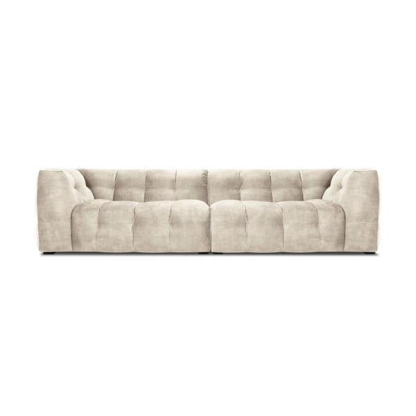 Divano in velluto beige, 280 cm Vesta - Windsor & Co Sofas