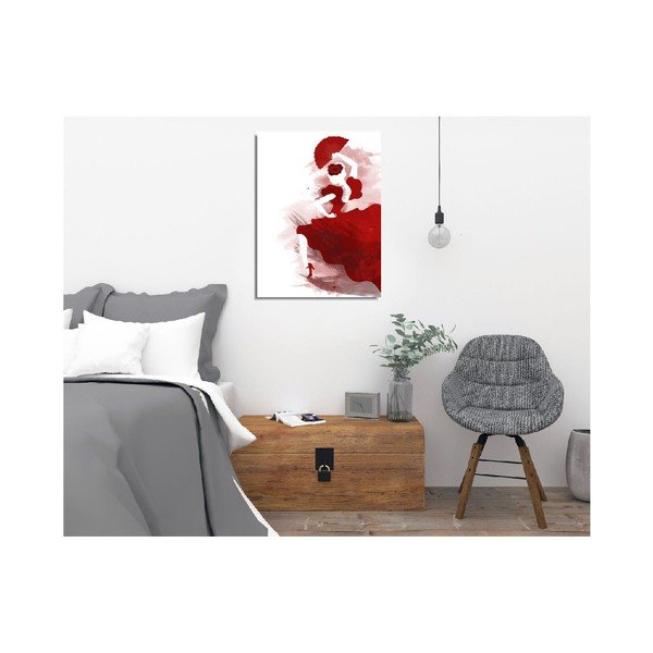 Pittura murale su tela Flamenco, 30 x 40 cm - Vega-image-2