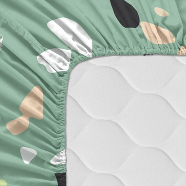 Lenzuolo di cotone Basic , 180 x 200 cm Delicate - Happy Friday-image-1