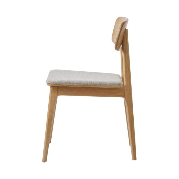 Sedia da pranzo in colore beige-naturale Livo - Unique Furniture-image-4