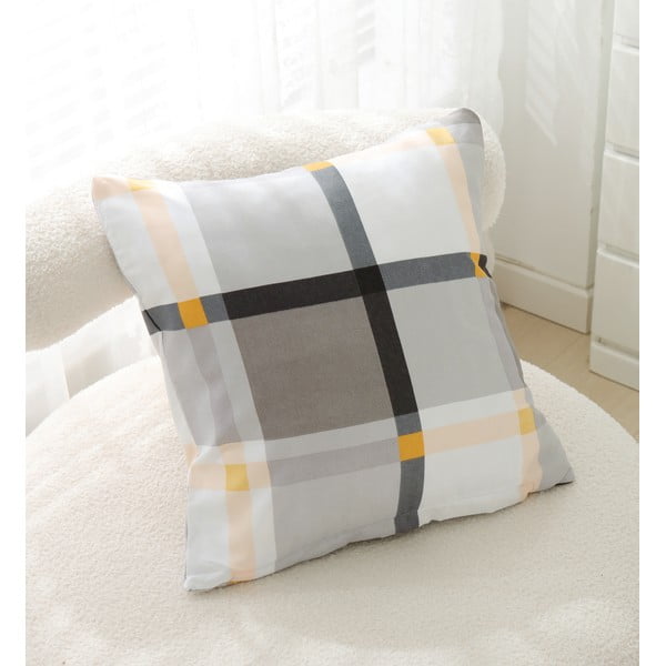 Biancheria da letto singola marrone e panna in microsatin 140x200 cm Henry - My House-image-3