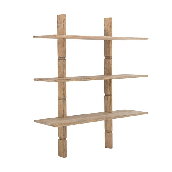 Libreria a parete in legno di mango in colore naturale 96x110,5 cm Millian - Bloomingville-image-1