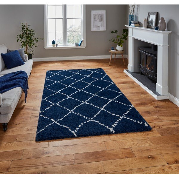 Tappeto blu navy , 200 x 290 cm Royal Nomadic - Think Rugs-image-1