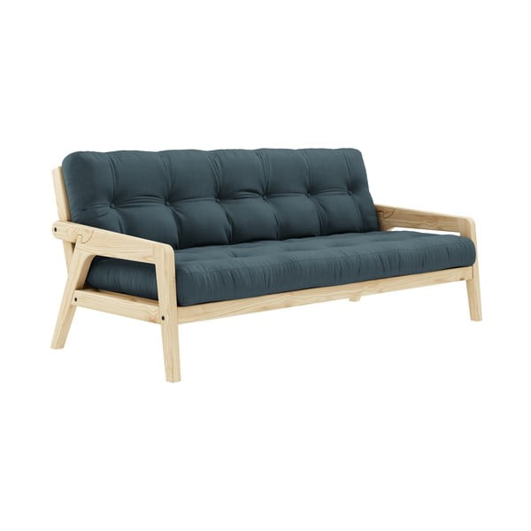 Divano letto blu 204 cm Grab - Karup Design-image-3