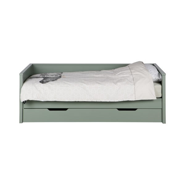 Letto singolo verde 90x200 cm Nikki - WOOOD-image-4