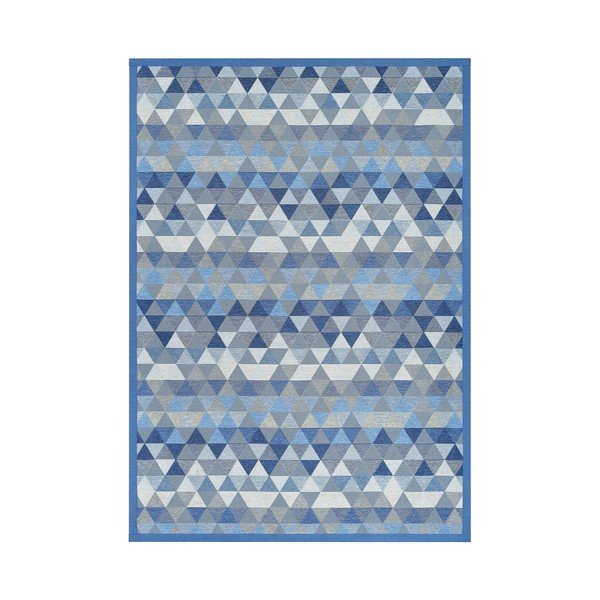 Tappeto bifacciale blu Blu, 160 x 230 cm Luke - Narma-image-2