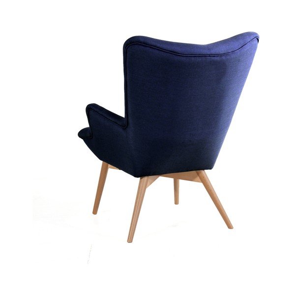 Poltrona blu scuro Aiko - Max Winzer-image-2