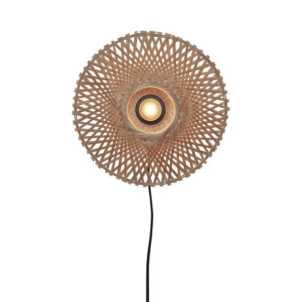 Lampada da parete in colore naturale ø 30 cm Kalimantan - Good&Mojo