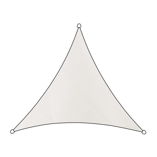 Vela triangolare bianca Como, 3,6 m - Livin' Outdoor