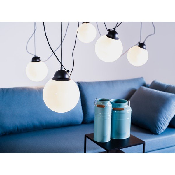 Lampadario nero con paralume in metallo Popo - CustomForm-image-2