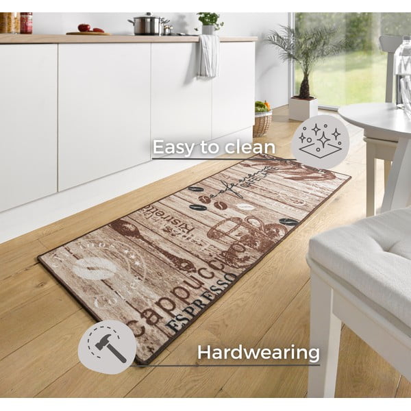 Runner da cucina marrone Delicious Coffee, 67 x 180 cm Delicious Coffee - Hanse Home-image-3