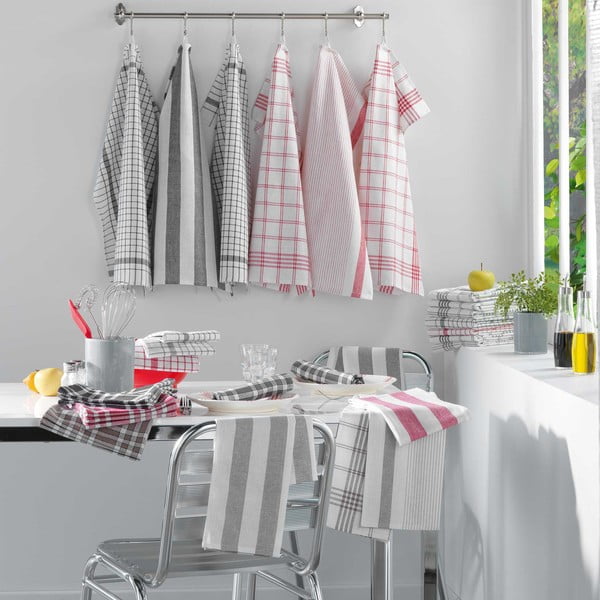 Tovaglioli in tessuto in set da 3 Traditio - douceur d'intérieur-image-3