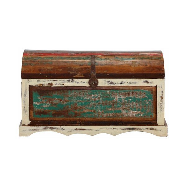 Cassapanca in legno esotico Garza - Støraa-image-1