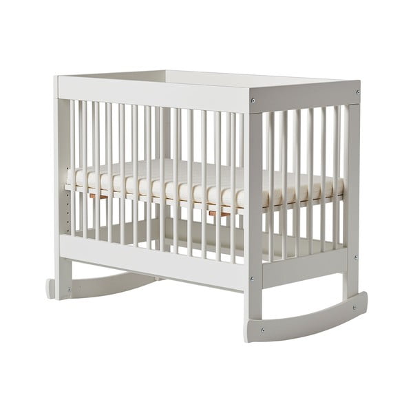 Lettino mobile bianco, 89 x 45 cm Basic - Pinio-image-3