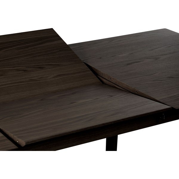 Tavolo da pranzo con effetto rovere allungabile con estensione 95x190 cm Bari – Unique Furniture-image-1