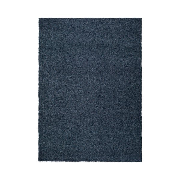 Tappeto blu scuro Sense Liso Blue, 140 x 200 cm - Universal-image-2