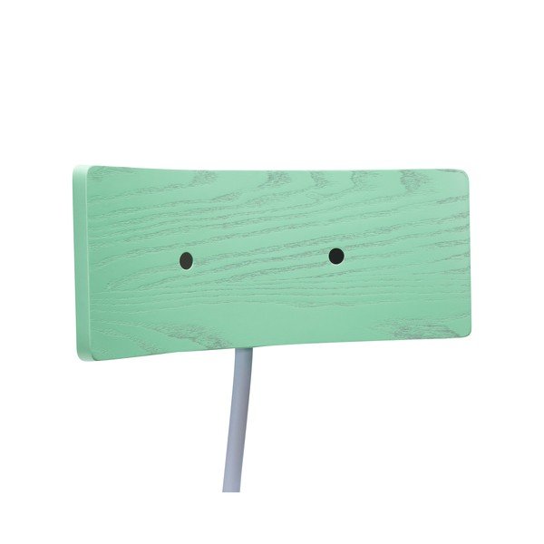 Sedie da pranzo in colore verde e naturale in set di 4 pezzi Koi - Hübsch-image-4