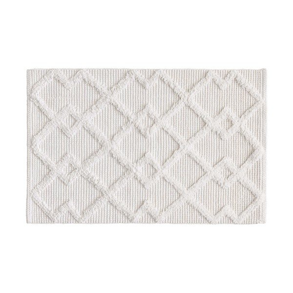 Tappetino per il bagno color crema 50x80 cm Otis – douceur d'intérieur