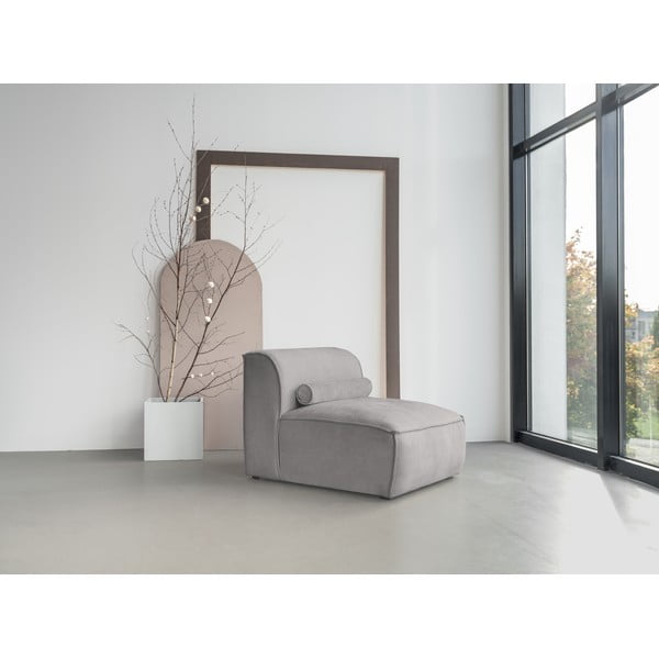 Divano componibile in grigio chiaro (solo con parte centrale) Flex Felix – Miuform-image-1