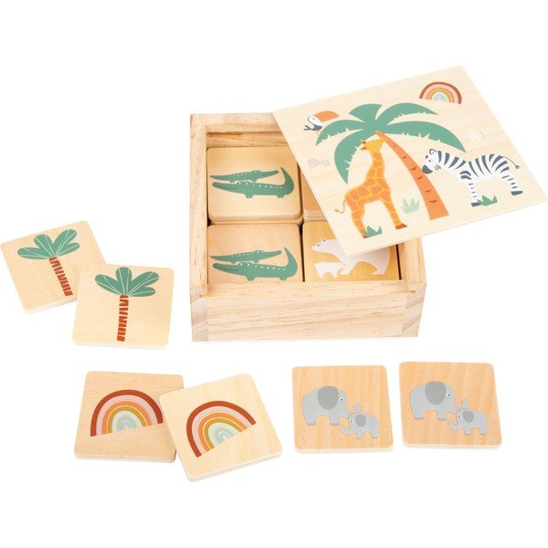 Gioco di memoria in legno Safari - Legler-image-4