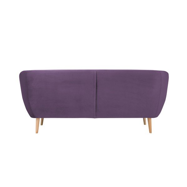 Divano a tre posti viola Amelie - Mazzini Sofas-image-4