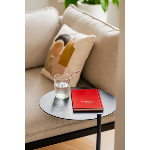 Tavolino rotondo in acciaio 41x40 cm Ande – noo.ma-image-4