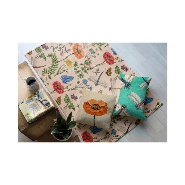 Federa reversibile , 45 x 45 cm Tierra Bella - Madre Selva-image-2