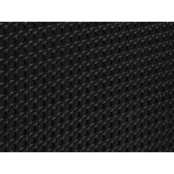 Cassettiera bassa nera in rovere 140x80 cm Pensacola - Unique Furniture-image-4