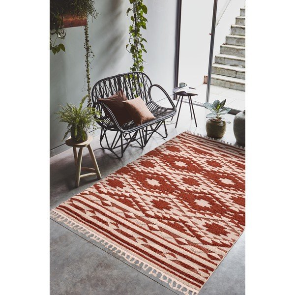 Tappeto arancione , 160 x 230 cm Taza - Asiatic Carpets-image-4