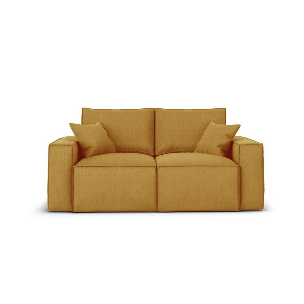 Žlutá pohovka Cosmopolitan Design Miami, 180 cm