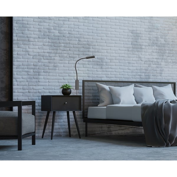 Faretto con intensità regolabile nero in metallo Raik – Fischer & Honsel-image-1