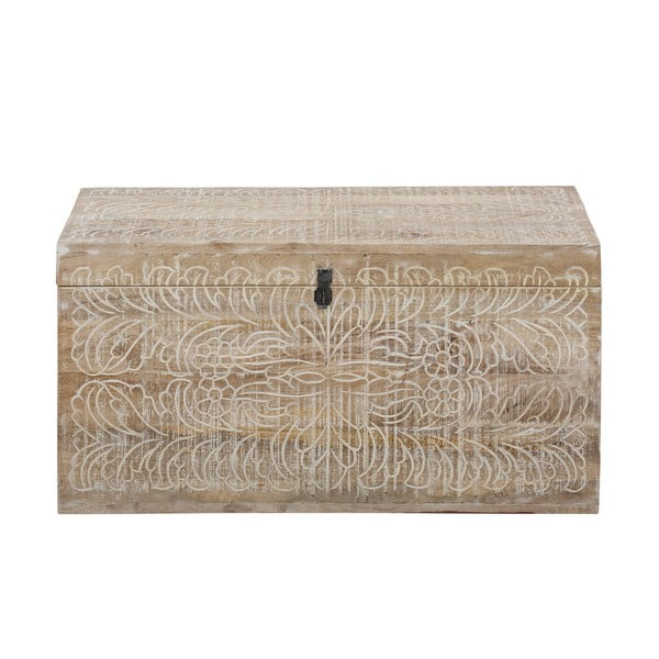 Cassapanca in legno di mango colore naturale 45x50 cm Malati - Støraa