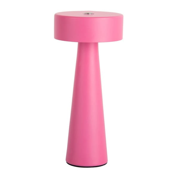 Lampada da tavolo LED rosa scuro (altezza totale 16,5 cm) Mini LED Ring – Leitmotiv