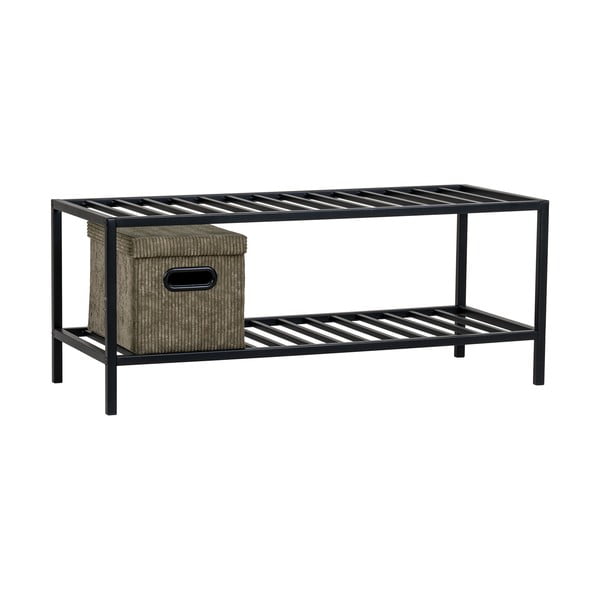 Scarpiera nera in metallo Vita - House Nordic-image-3