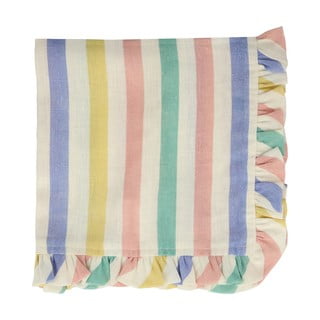 Tovaglioli in lino in set da 4 Multi Stripe - Meri Meri