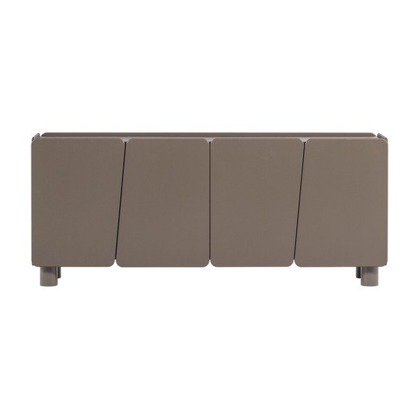 Credenza marrone in pino massiccio 200x85x45 cm Root – WOOOD-image-2