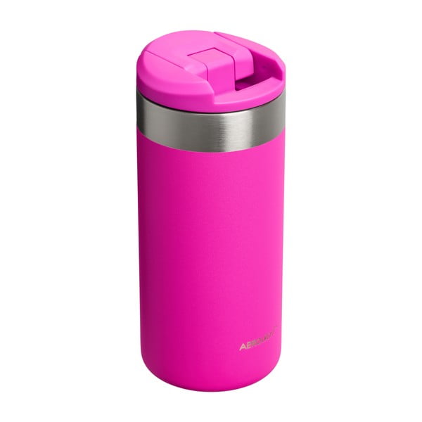 Tazza termica rosa in acciaio inox 350 ml AeroLight™ Transit Mug Violet Blossom – Stanley-image-1