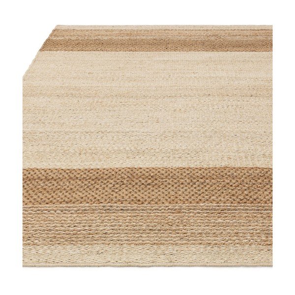 Tappeto beige in iuta reversibile/tessuto a mano 120x170 cm Cedar – Asiatic Carpets-image-4