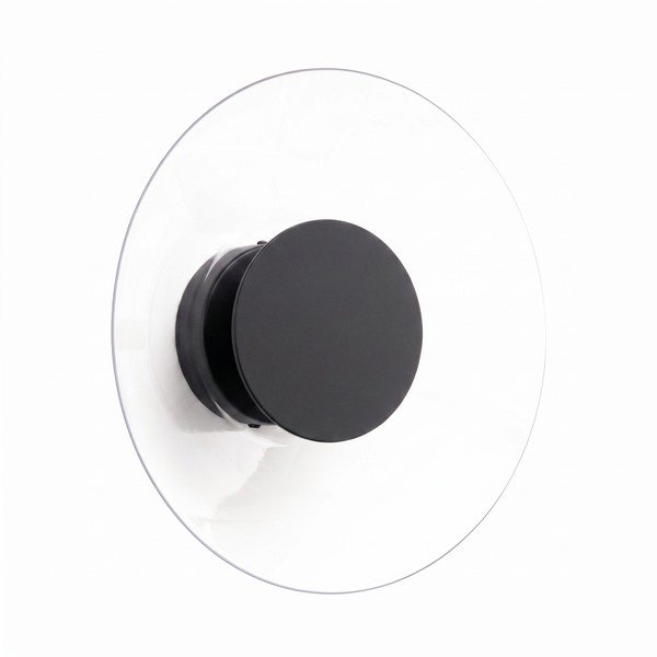 Lampada da parete LED nera 
in vetro acrilico
 ø 28 cm ASTRO – Thoro