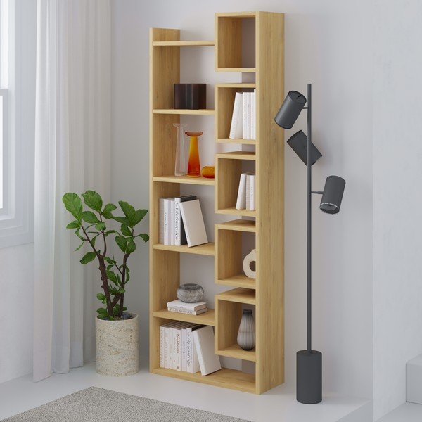 Libreria in rovere 60x168,5 cm Eladi - Marckeric-image-4