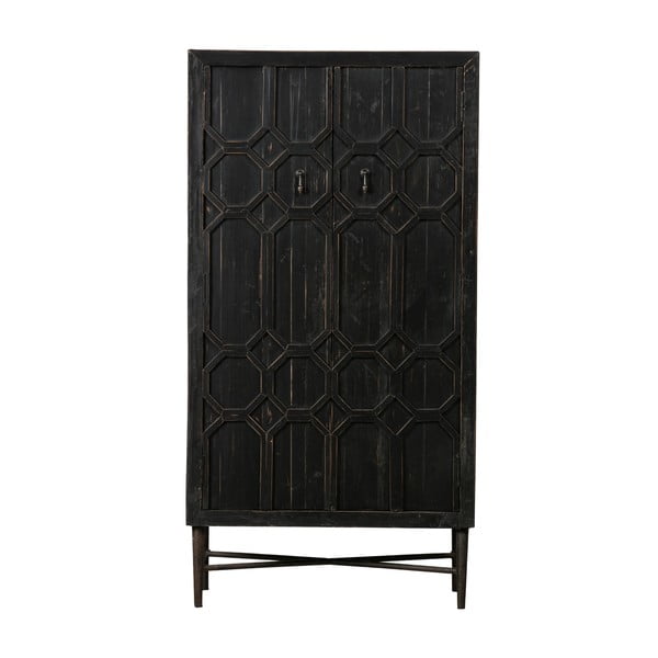 Mobile in legno riciclato nero 75x143 cm Bequest - BePureHome