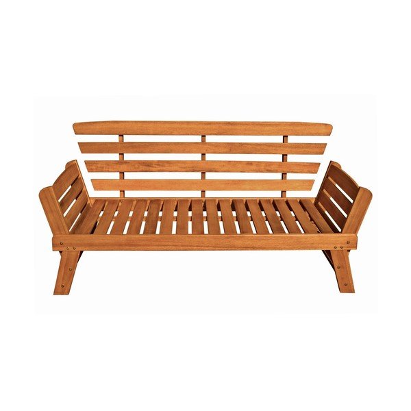 Panchina da giardino in legno di eucalipto Fortuna - Garden Pleasure-image-4