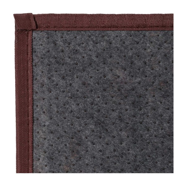 Passatoia in bambù di colore marrone-senape 75x175 cm - Casa Selección-image-3