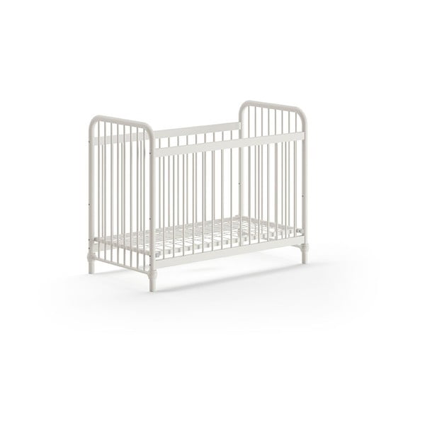 Culla in metallo bianco 60x120 cm BRONXX - Vipack-image-2
