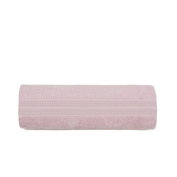 Asciugamano da bagno rosa Lavinya, 70 x 140 cm - Foutastic-image-1
