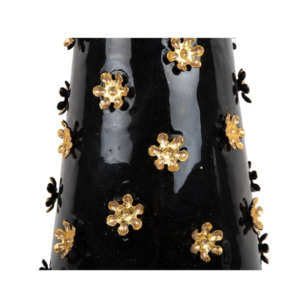 Tavolo rotondo in metallo ø 50 cm Golden Flowers - Leitmotiv-image-2