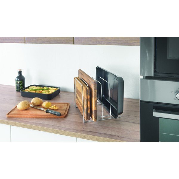 Portacoperchio in acciaio inox Nevada - Metaltex-image-1